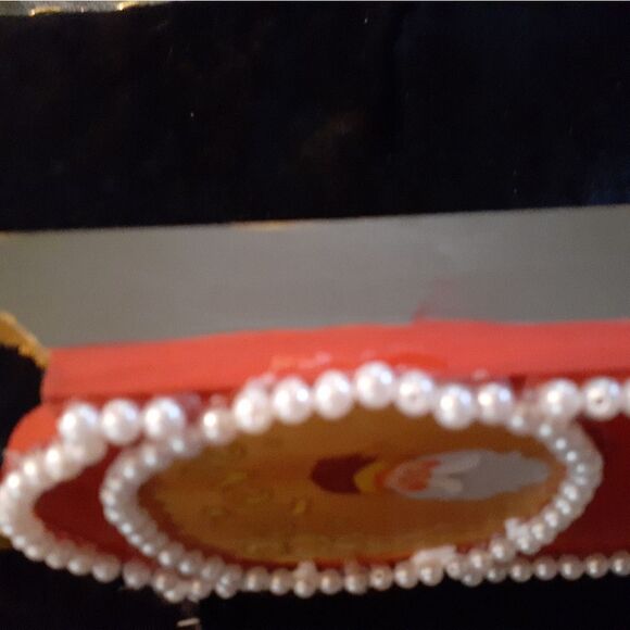 9" Embellished Handpainted Christmas Decor. - Picture 4 of 5